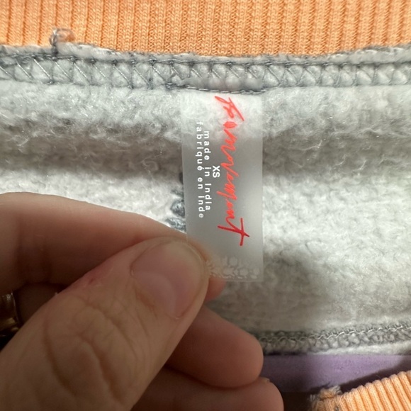 FREE PEOPLE MOVEMENT Intercept Colorblock Pullover Size XS NWOT - Picture 3 of 6